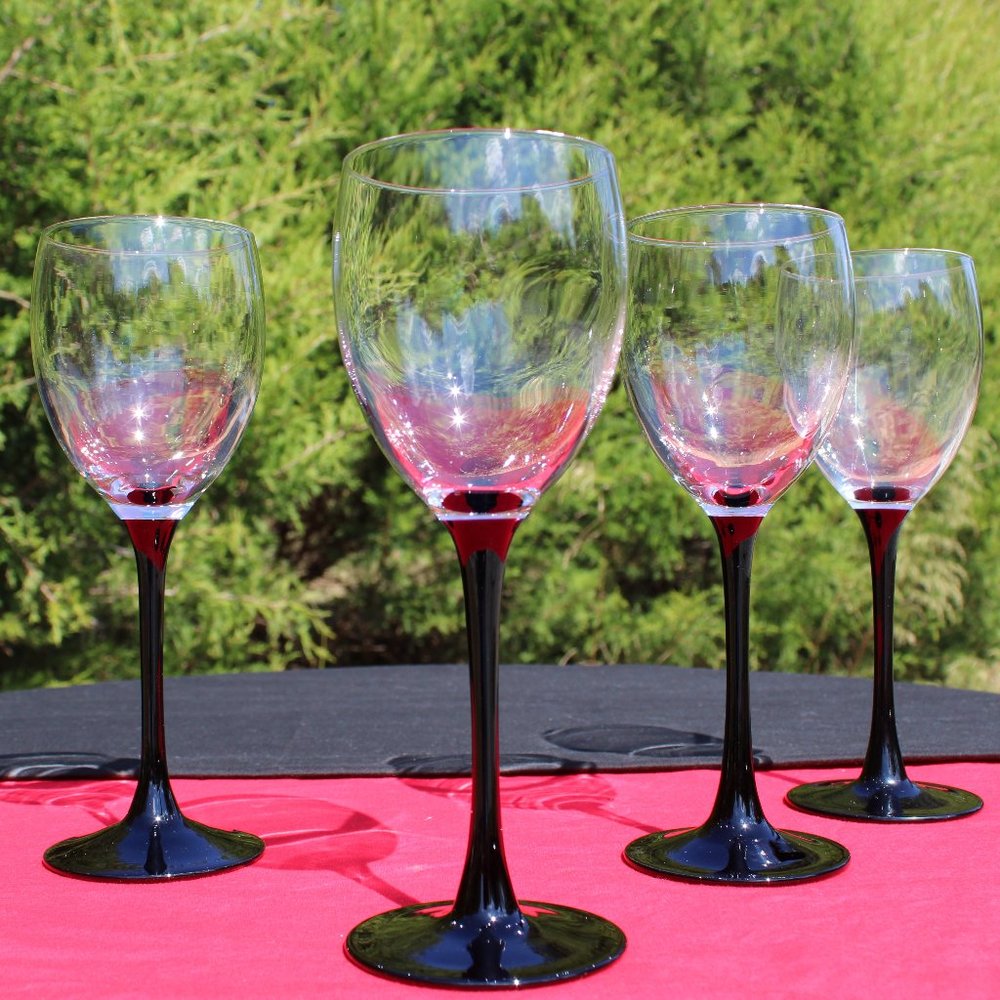 Signature Domino Black Glasses